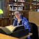 Catriona Seth in Library