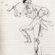 Illustration of Kapellmeister Kreisler tanzt im Wahnsinn'