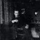 Black and white photograph of Rilke