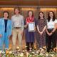 Prof. Irene Tracey, Prof. Charlie Louth, Dr Charlotte Ryland, Dr Elly Walters, and Dr Catriona Parry at the Awards Ceremony. 