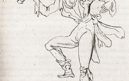 Illustration of Kapellmeister Kreisler tanzt im Wahnsinn'