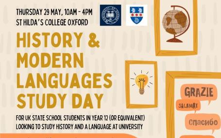 Poster for History & Modern Languages Study Day