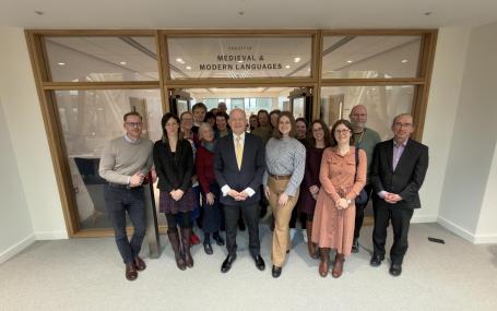 Lord Hague and Academics and Students_ Photo of Visit