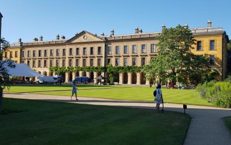 Magdalen prepares for graduation tea