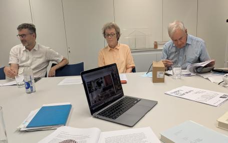 Meeting of professors