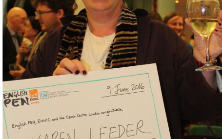 Karen Leeder Winner Of The Translation Pitch 2016 Crop