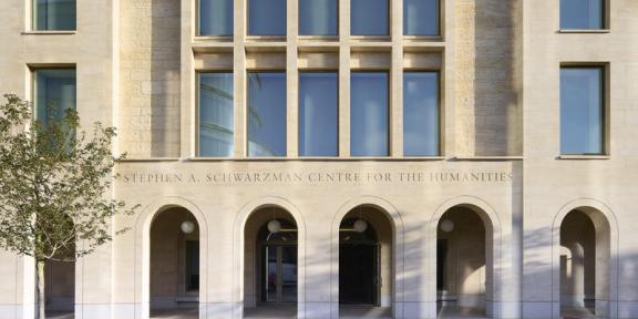 Photo of the External view of the Stephen A. Schwarzman Centre for the Humanities