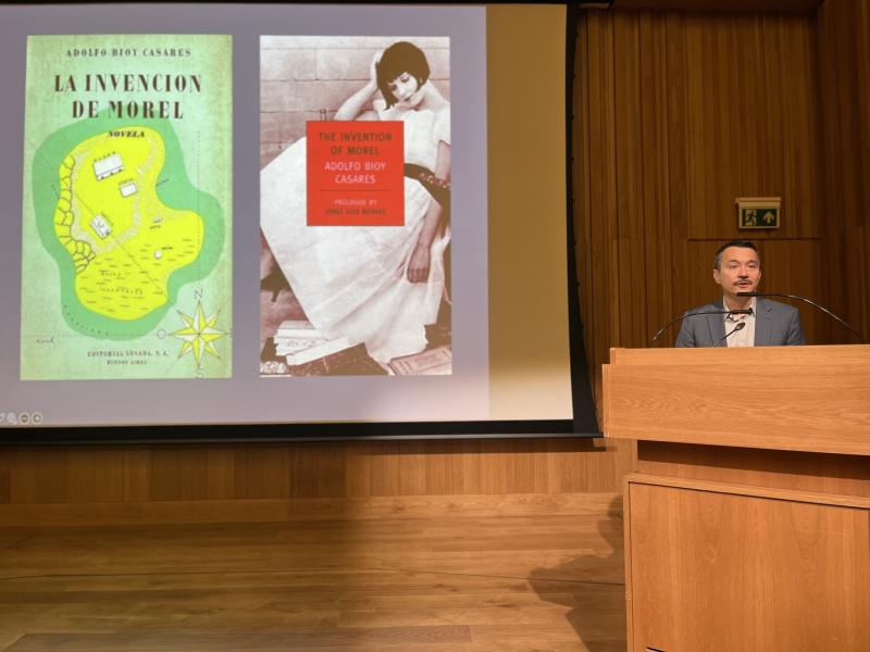 Picture of Prof. Mao's lecture