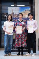 Photo of the winners of a Group Task in the 2025 Olympiad ‘Spiel und Sport’