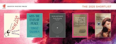 Book Covers for the Griffin Prize Shortlist