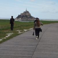 Mont-Saint-Michel from far away 