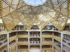 Photo of the dome of the Schwartzman Centre