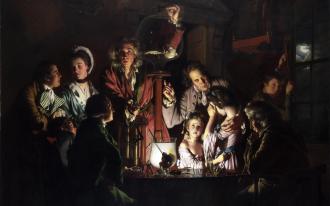 An Experiment On A Bird In An Air Pump By Joseph Wright Of Derby 1768