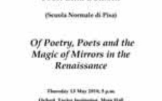 Bolzoni Lecture 2010 Poster