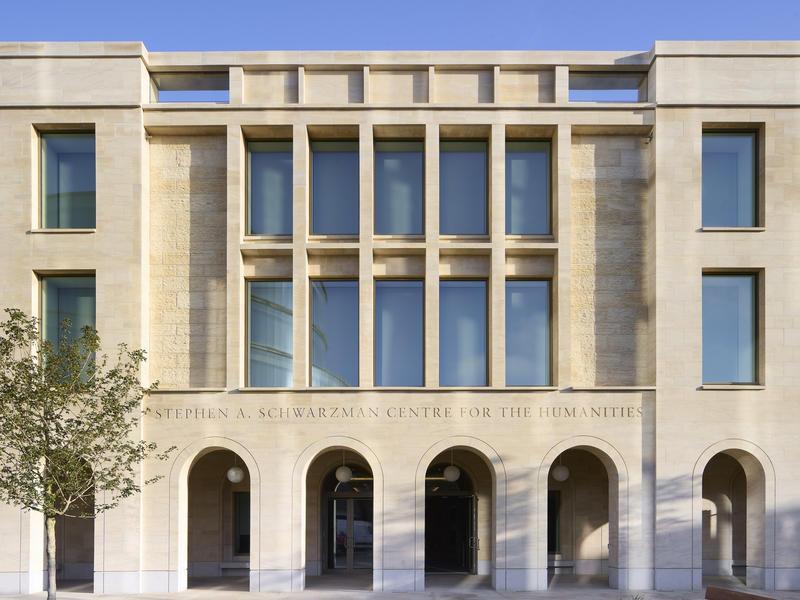 Photo of the External view of the Stephen A. Schwarzman Centre for the Humanities