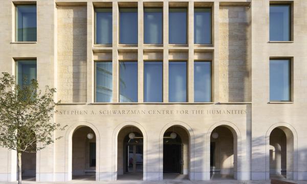 Photo of the External view of the Stephen A. Schwarzman Centre for the Humanities