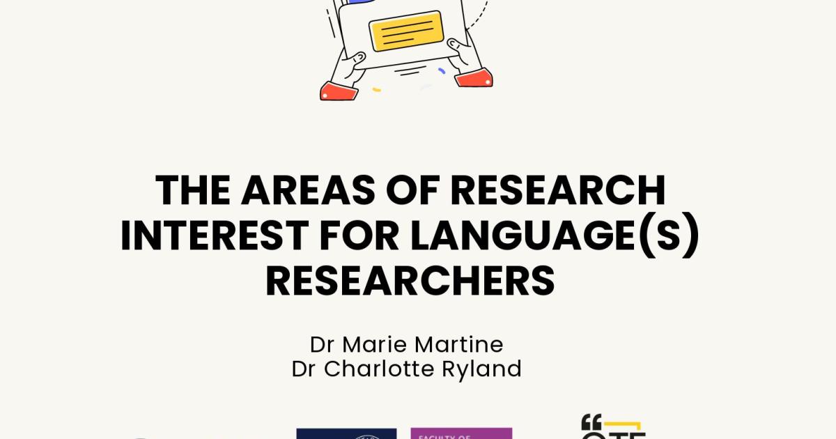 Guide for Languages Researchers on the Areas of Research Interest ...