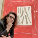 Alejandro Soto + David Tremlett's Drawing 10/Africa, 1983 (Palazzo Butera)