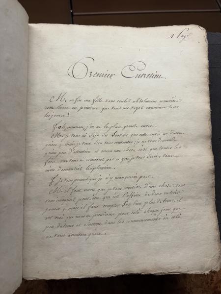 photo of manuscript