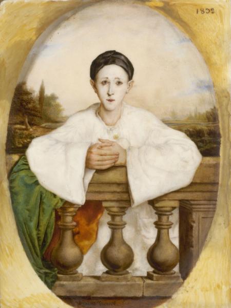Ill. 3 Arsene Helene Trouve Portrait Of Deburau After Bouquet
