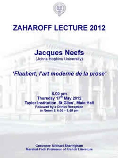 Zaharoff 2012 Poster Sm