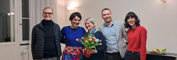 Photo of Almut Suerbaum and MML Colleagues