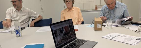 Meeting of professors