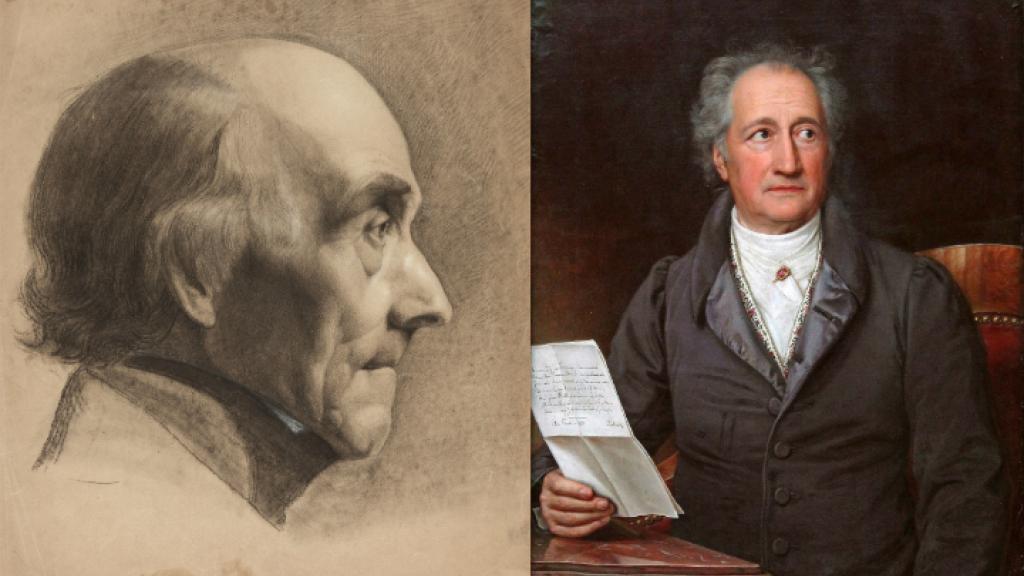 Older Goethe And Lavater