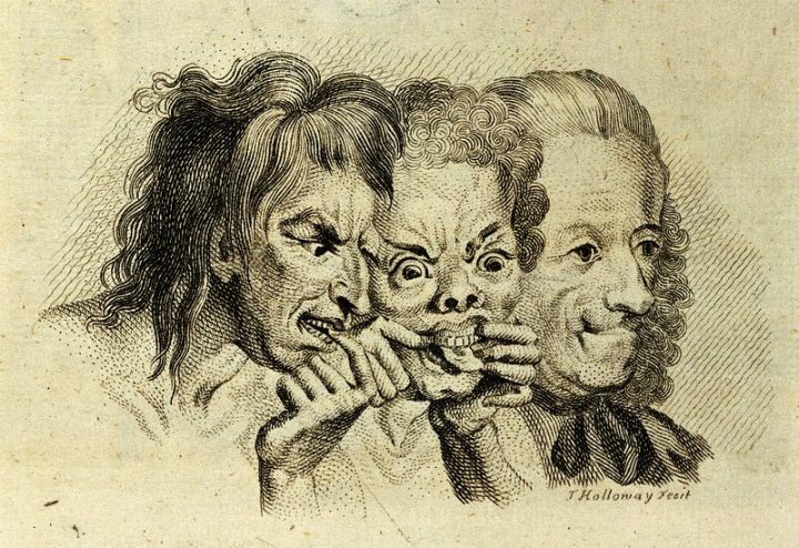 From Lavater's Essays on Physiognomy