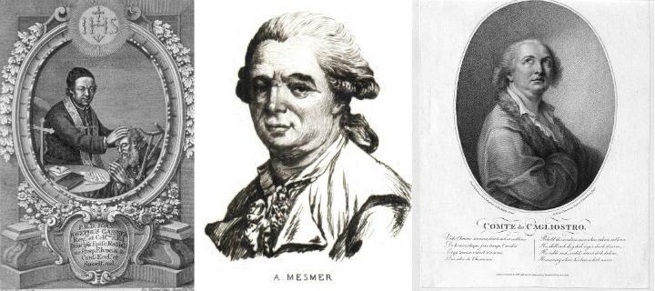 Gassner, Mesmer, and Cagliostro